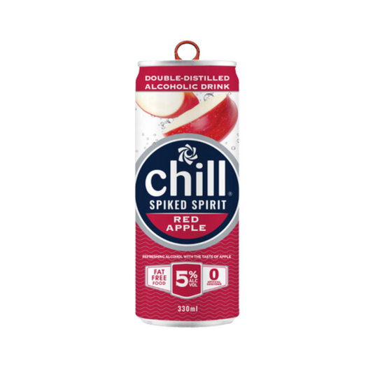 Chill Spiked Spirit Red Apple 330ml