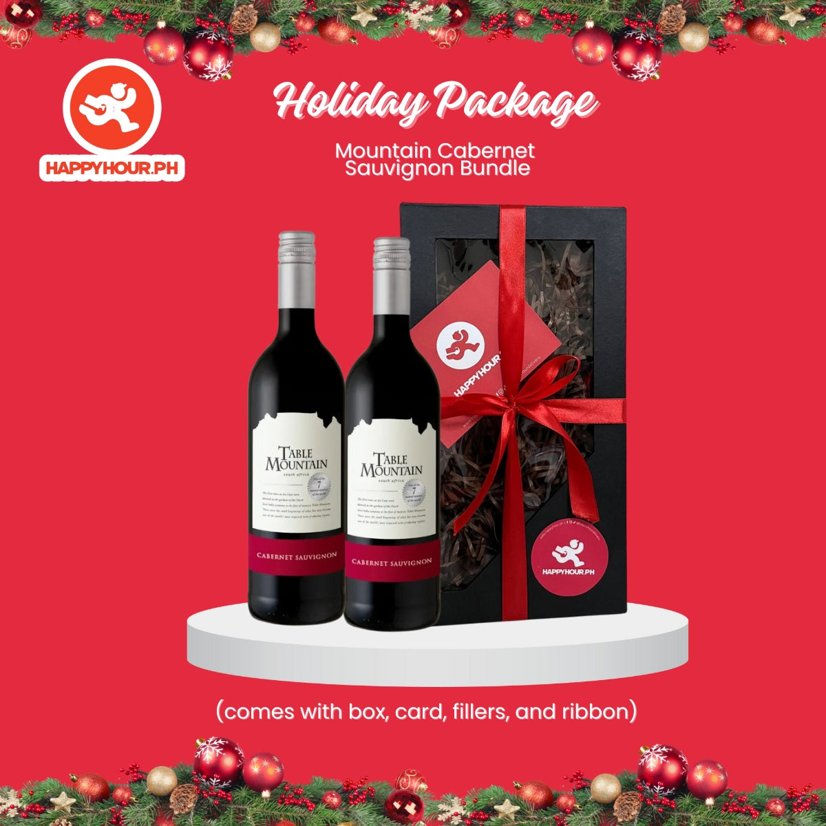 Holiday Package # 1: Table Mountain Cabernet Sauvignon Bundle
