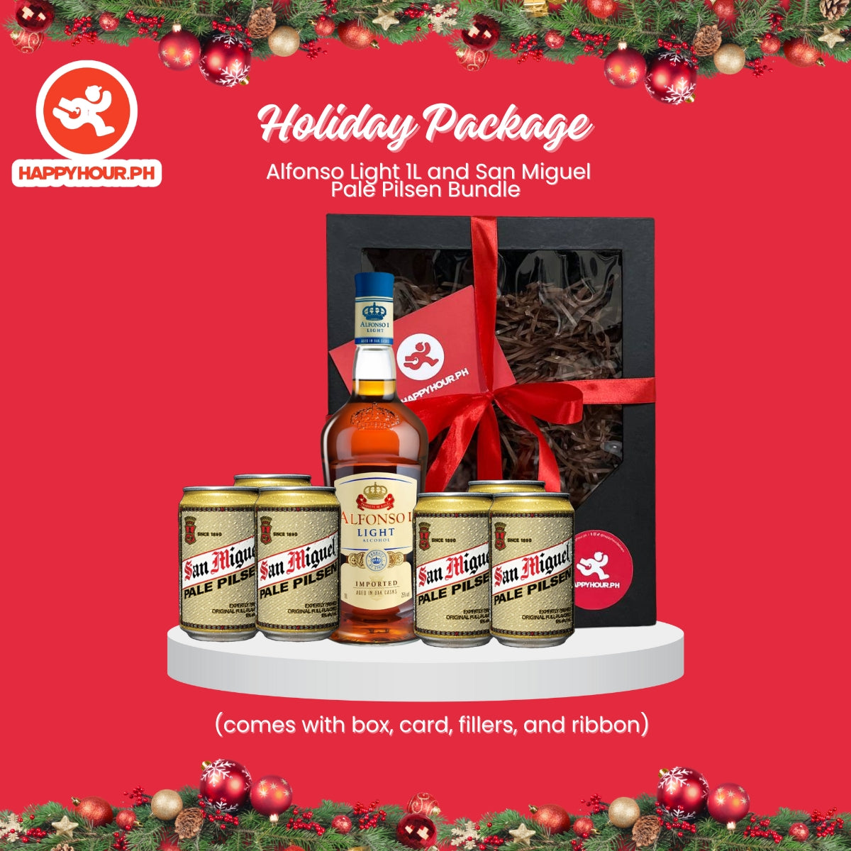 Holiday Package # 7: Alfonso Light 1L and San Miguel Pale Pilsen Bundle