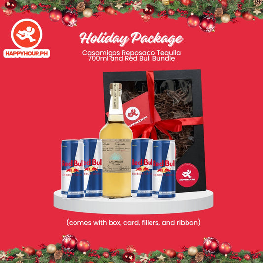 Holiday Package # 14: Casamigos Reposado Tequila 700ml and Red Bull Bundle