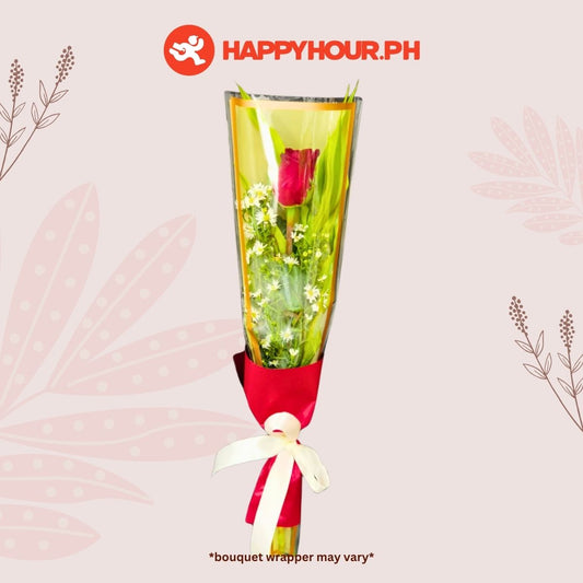 Passion Red Rose 1Pc Flower