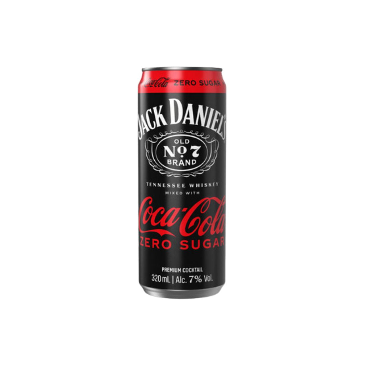 Jack & Coke Zero Sugar 320ml 12-Pack
