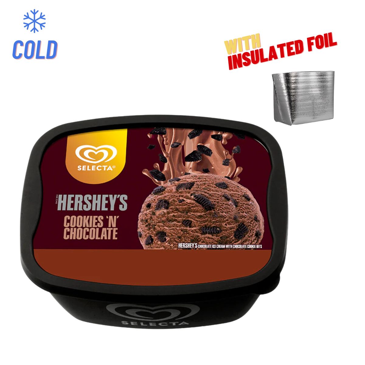 Selecta Hershey's Cookies N' Chocolate 1.3L