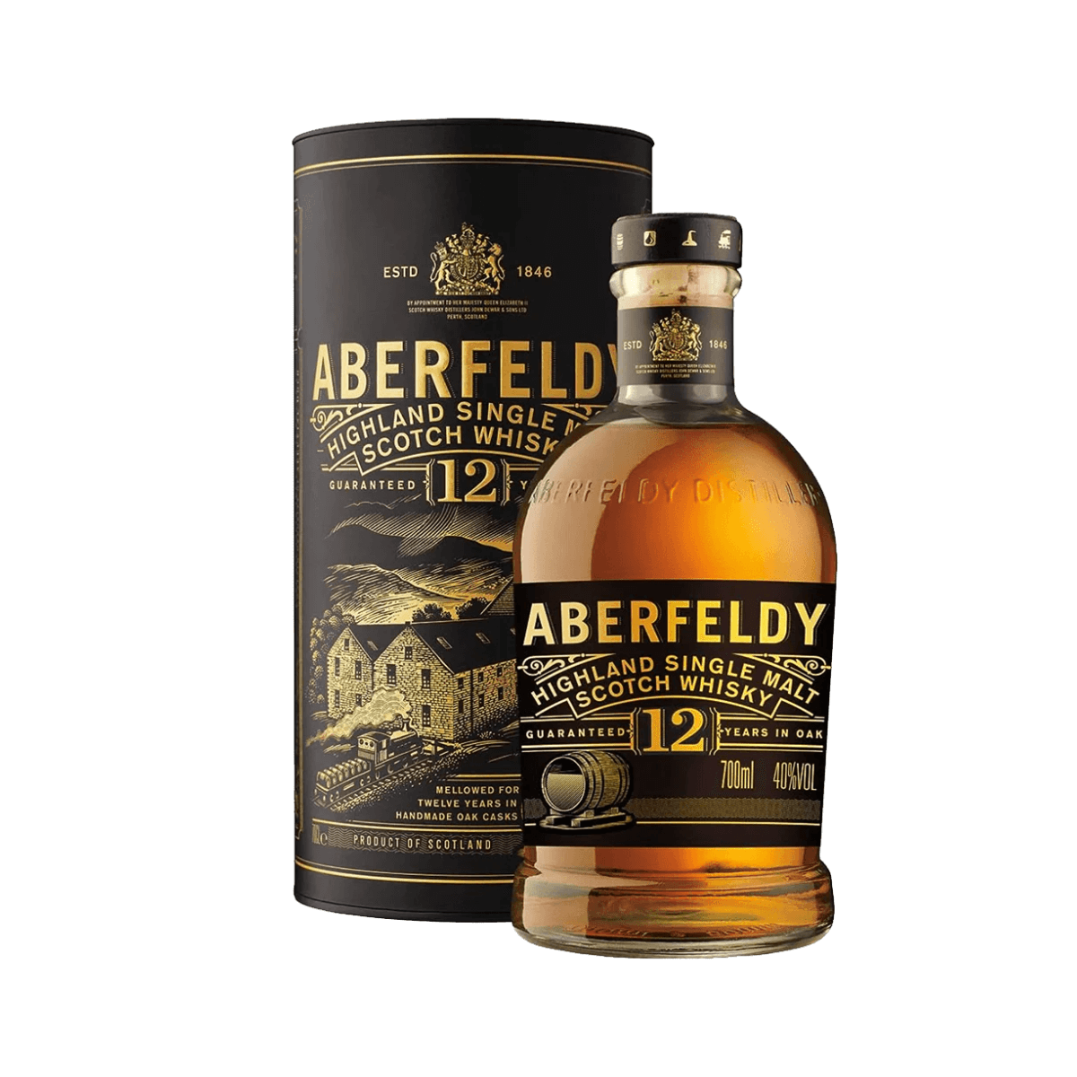 Aberfeldy 12yo Single Malt Scotch whisky 700ml