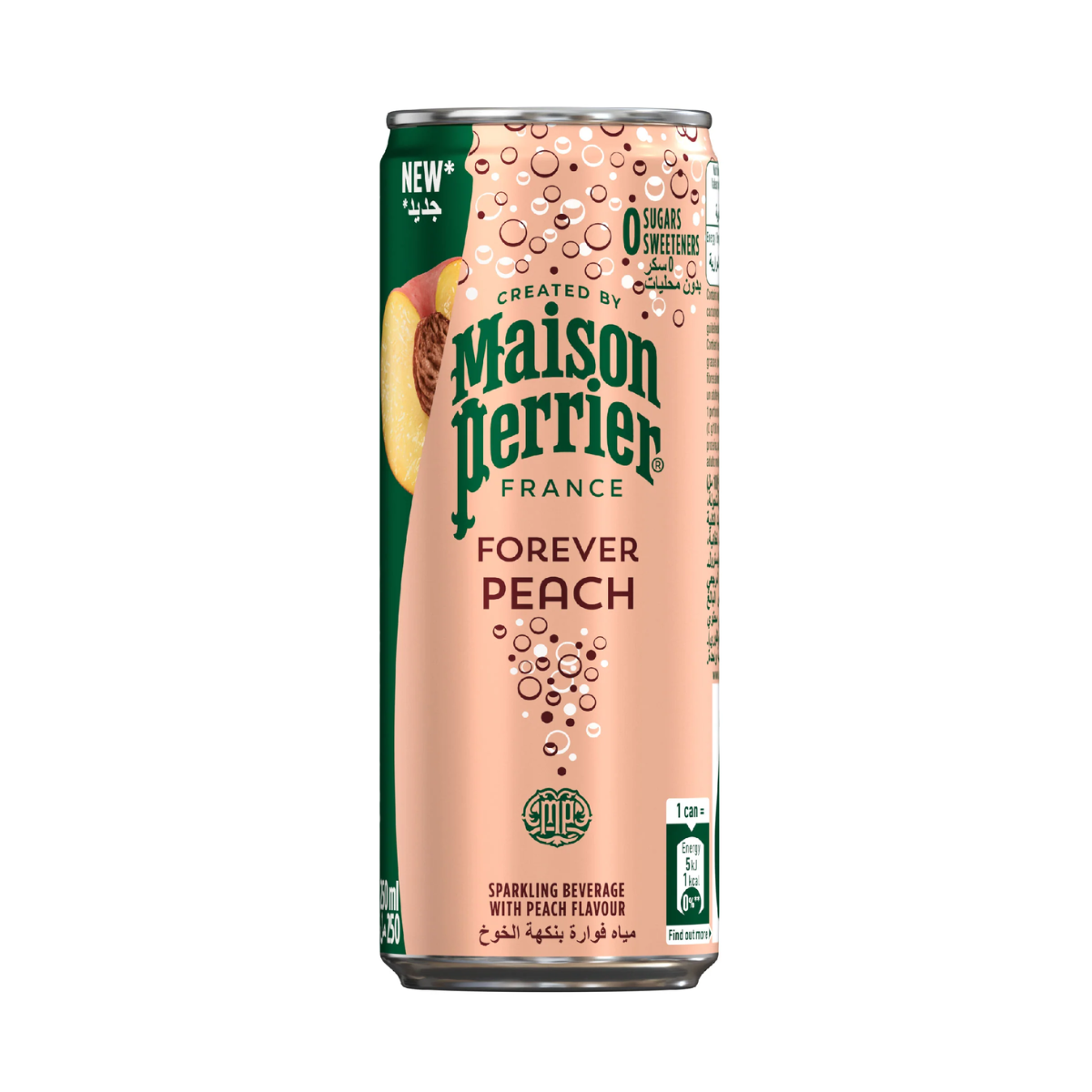 Maison Perrier Forever Peach Flavored Sparkling Water 250ml