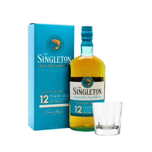 The Singleton of Dufftown 12 Years 700ml with free whisky glass