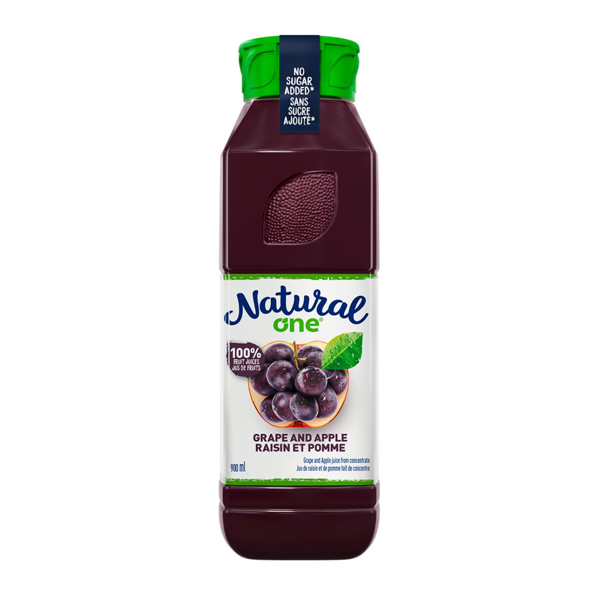 Natural One Mainstream Grape Apple Juice 900ml