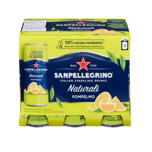 San Pellegrino Pompelmo Sparkling Grapefruit in-can 330ml