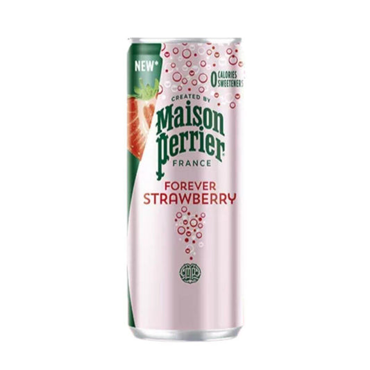 Maison Perrier Forever Strawberry Flavored Sparkling Water 250ml