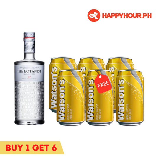 The Botanist Islay Dry Gin Aged 22 700ml &  Watson's Tonic Water in-can 330ml Bundle