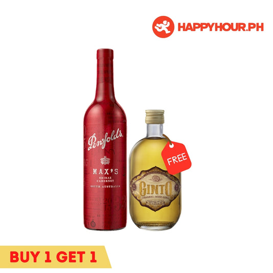 Penfolds Max's Shiraz Cabernet 750ml & Ginto Barrel Aged Gin 600ml Bundle