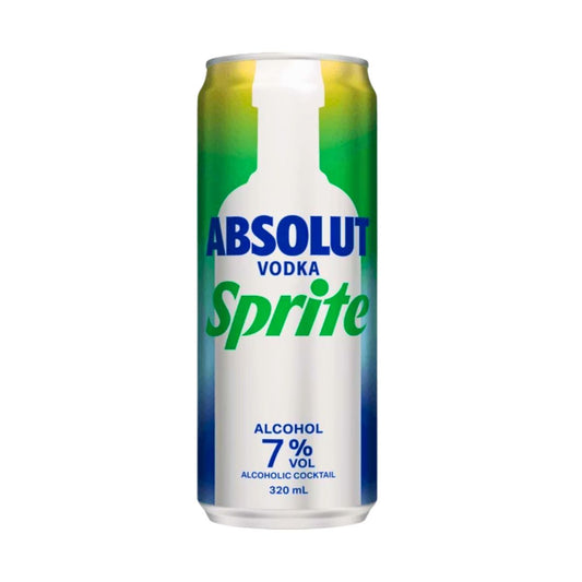 Absolut Vodka & Sprite Can 320ml