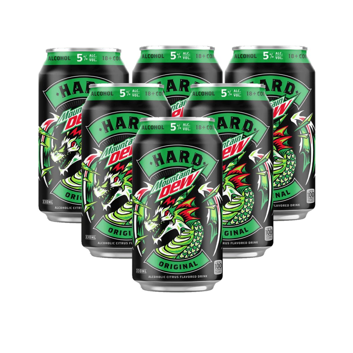 Hard Mountain Dew Original in-can 330ml