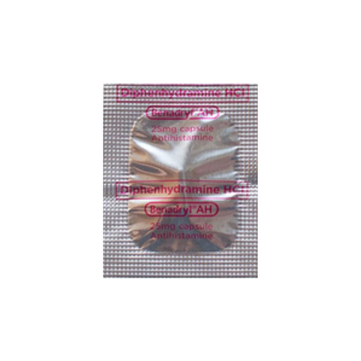 Benadryl Antihistamine AH 25mg