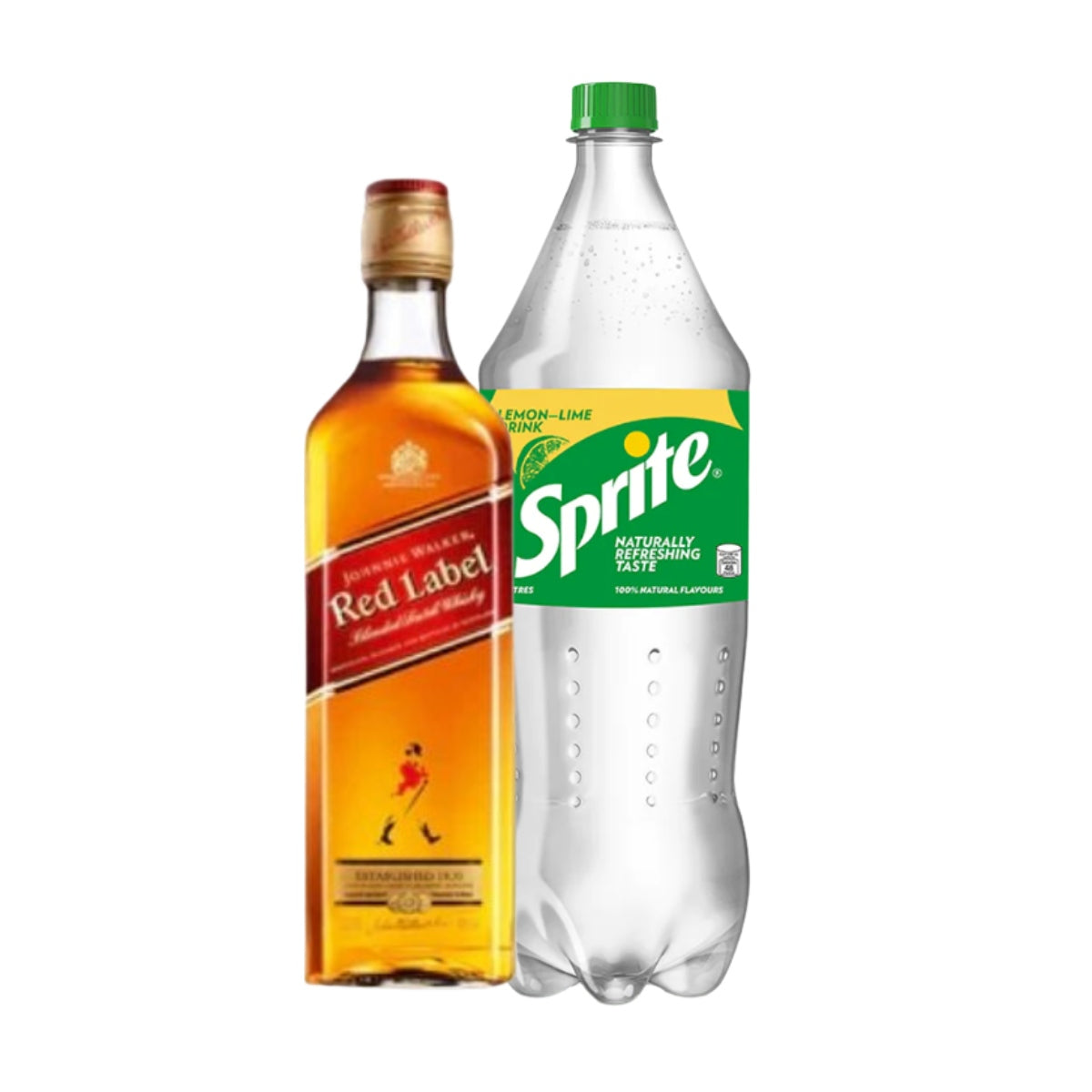 Johnnie Walker Red Label 1L with Sprite 1.5L