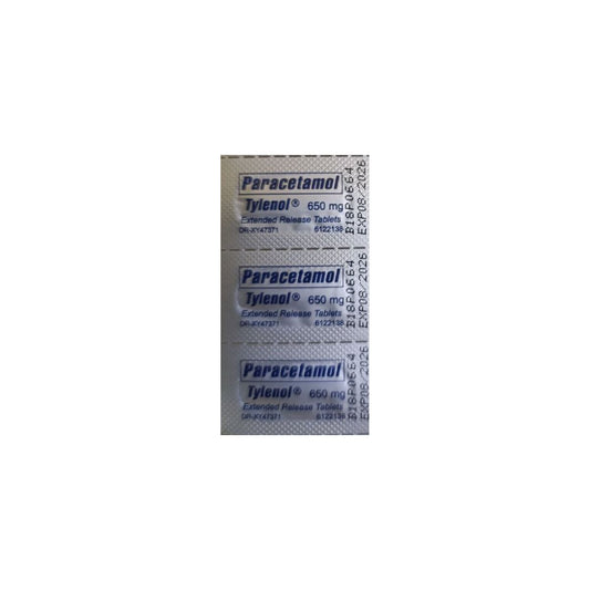 Paracetamol Tylenol 650mg