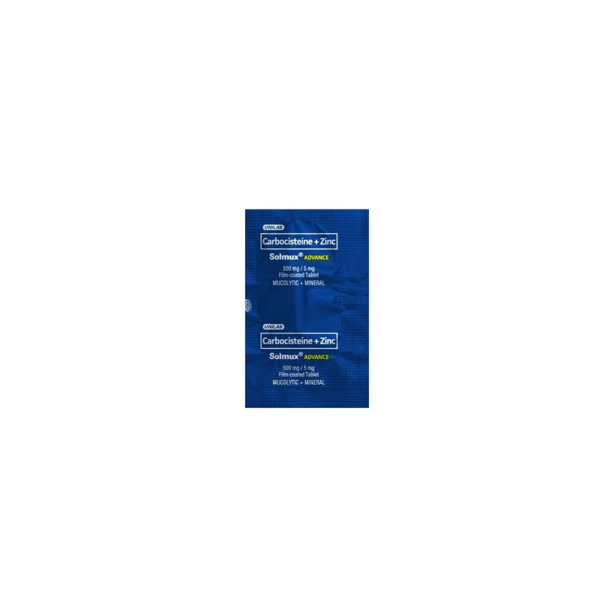 Carbocisteine + Zinc Solmux Advance 500mg
