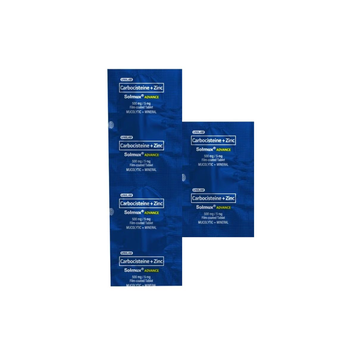 Carbocisteine + Zinc Solmux Advance 500mg