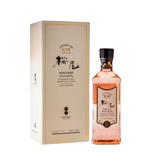 Sakurao Japanese Dry Gin Limited Edition 700ml