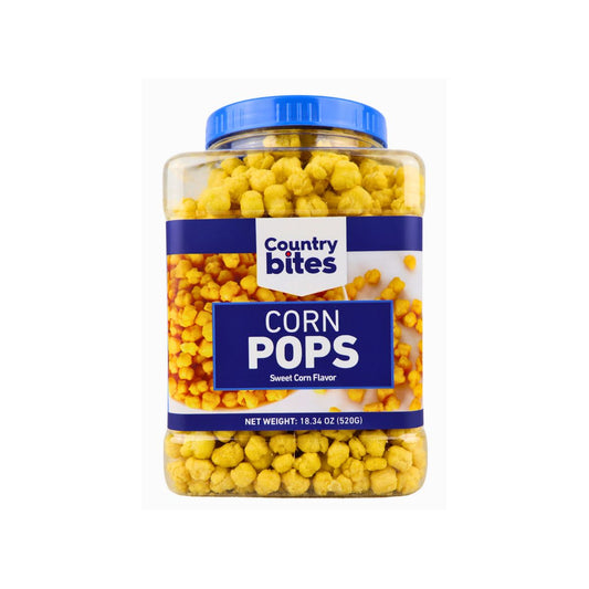 Country Bites Corn Pops Sweet Corn Flavor 520G