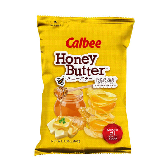 Calbee Potato Chips Honey Butter 170g