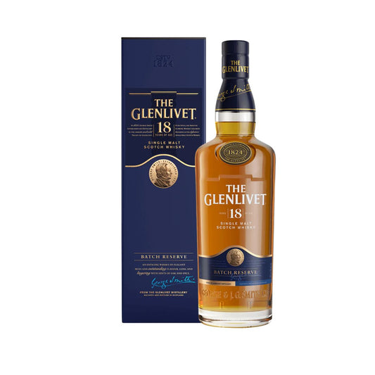 The Glenlivet 18YO Single Malt Scotch Whisky  700ml