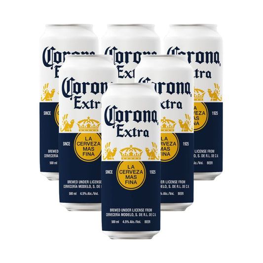Corona Extra Premium Mexican Lager 500ml 6-pack