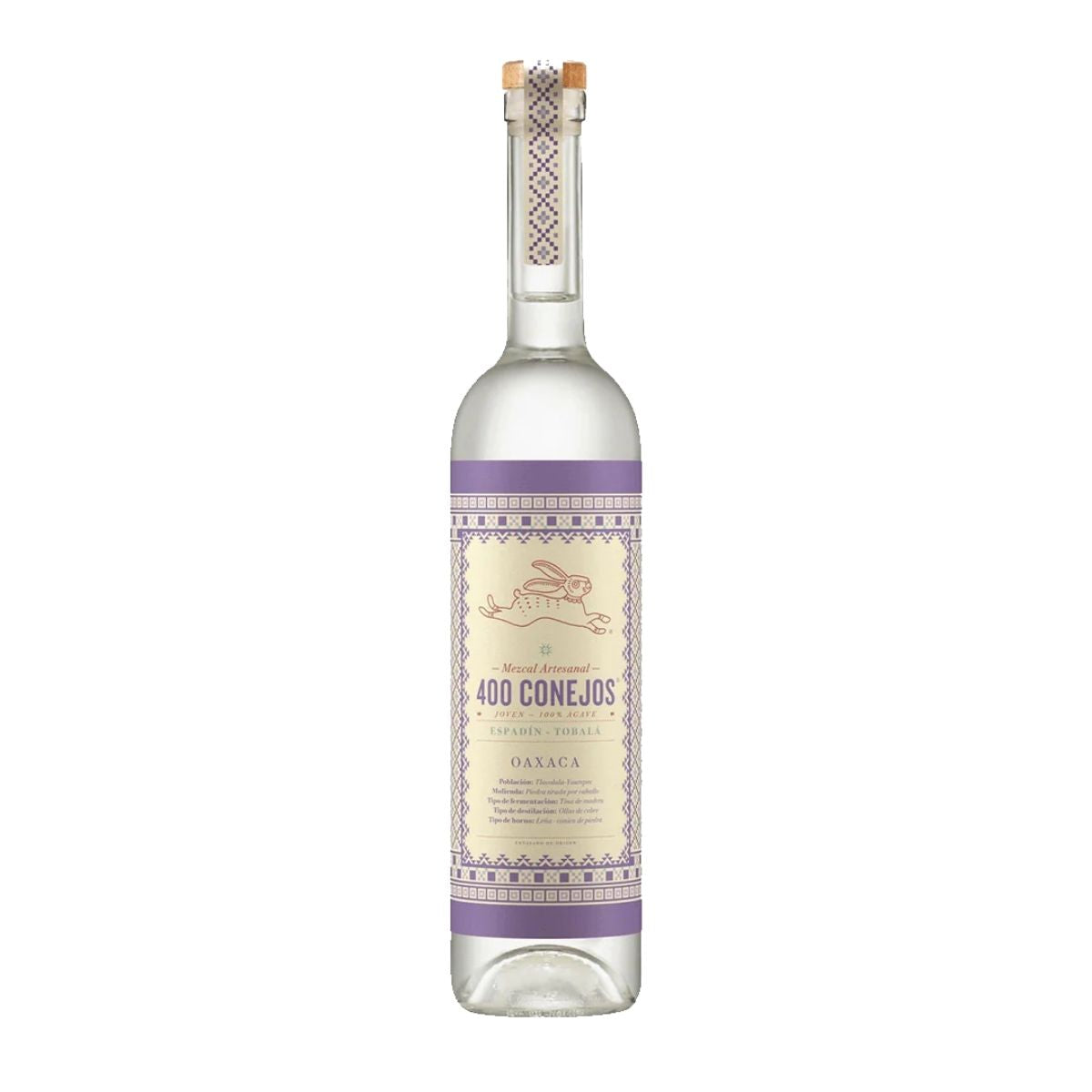 400 Conejos Tobala Mezcal 750ml