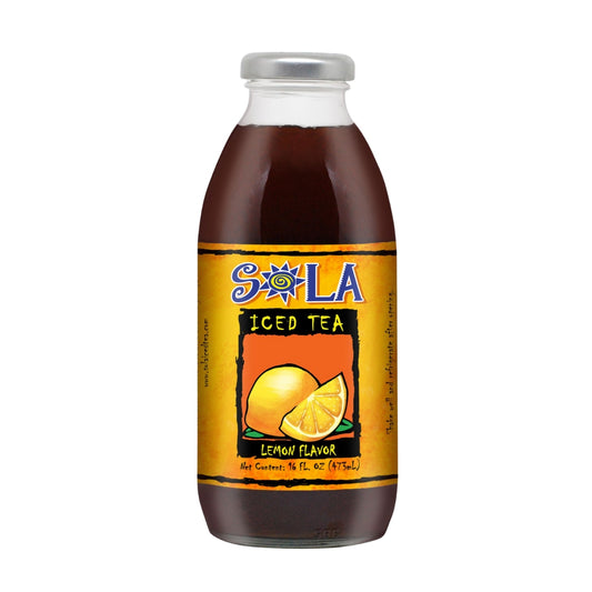 Sola Lemon Ice Tea Bottle 473ml