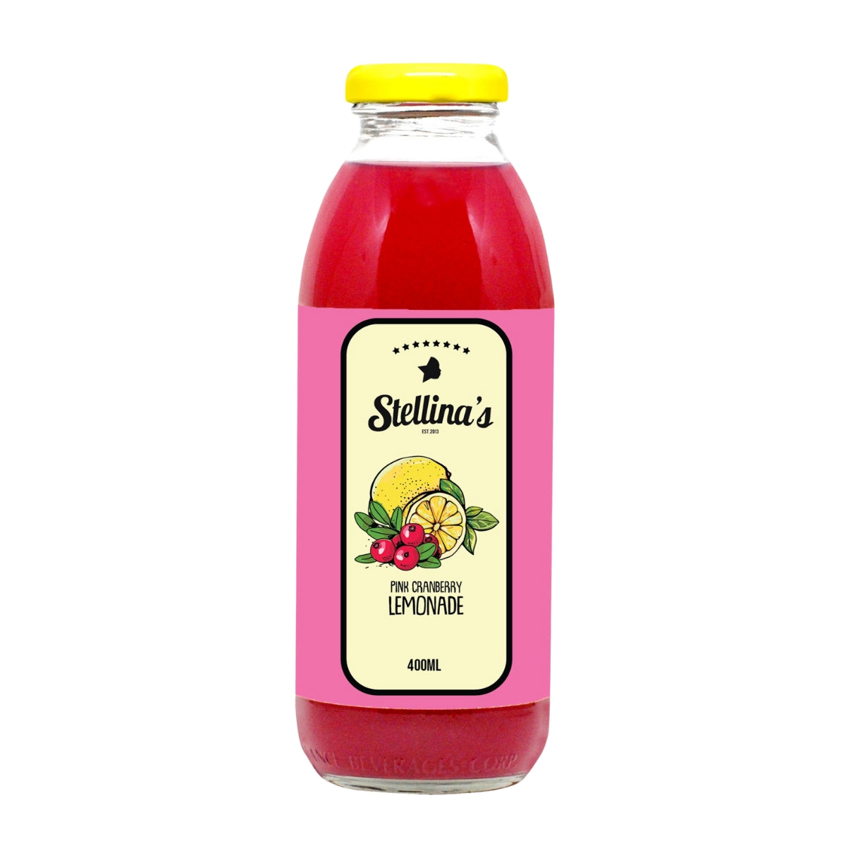 Stellina’s Pink Cranberry Lemonade 400ml
