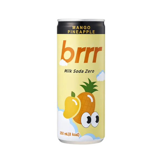 Brrr Milk Soda Mango Pineapple Zero Sugar 250ml