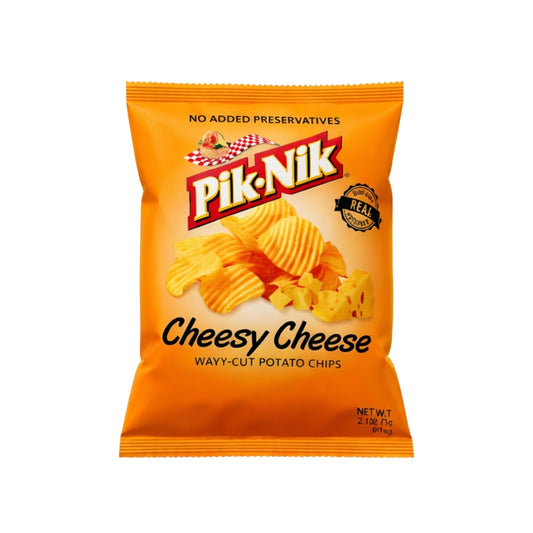 Pik-Nik Potato Chips Cheesy Cheese 55g