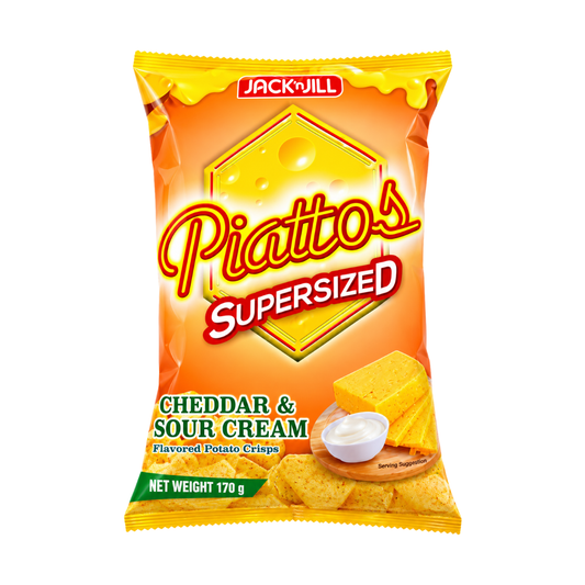 Piattos Cheddar & Sour Cream 170g