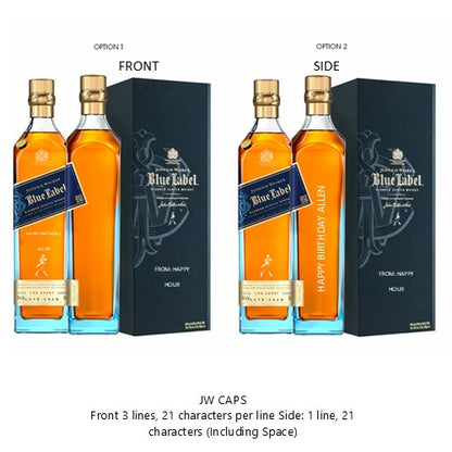 Johnnie Walker Blue Label 750ml Engraving