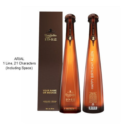 Don Julio 1942 700ml Engraving