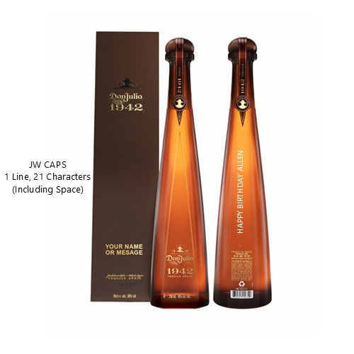 Don Julio 1942 700ml Engraving