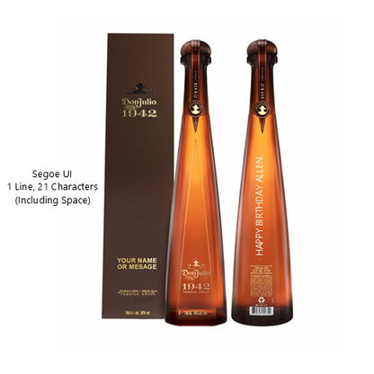 Don Julio 1942 700ml Engraving