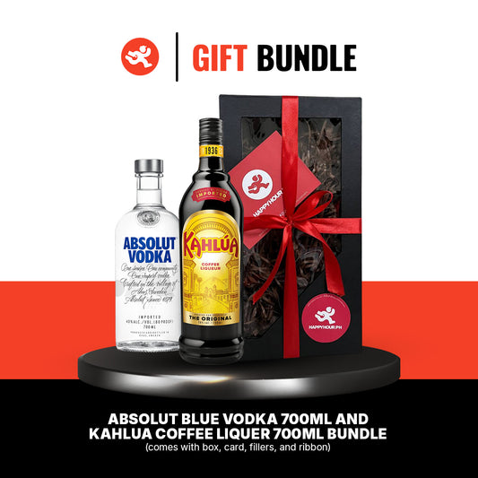 Gift Bundle # 15: Absolut Blue Vodka 700ml and Kahlua Coffee Liquer 700ml Bundle