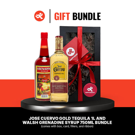 Gift Bundle # 10: Jose Cuervo Gold Tequila 1L and Walsh Grenadine Syrup 750ml Bundle