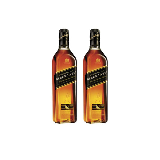 Johnnie Walker Black Label 1L Bundle of 2