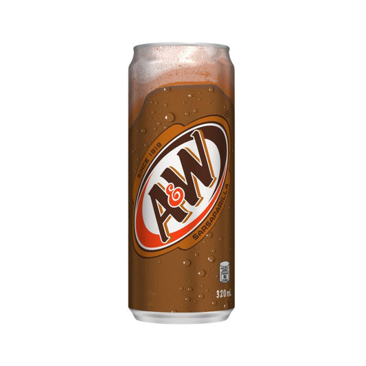 A&W Root Beer in-can 320ml - Happy Hour