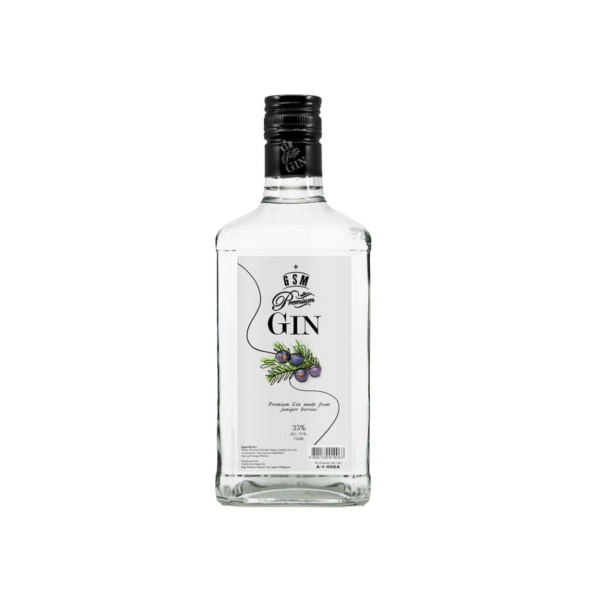 GSM Premium Gin 750ml| Happyhour.ph| High-Quality Gin for Classic ...