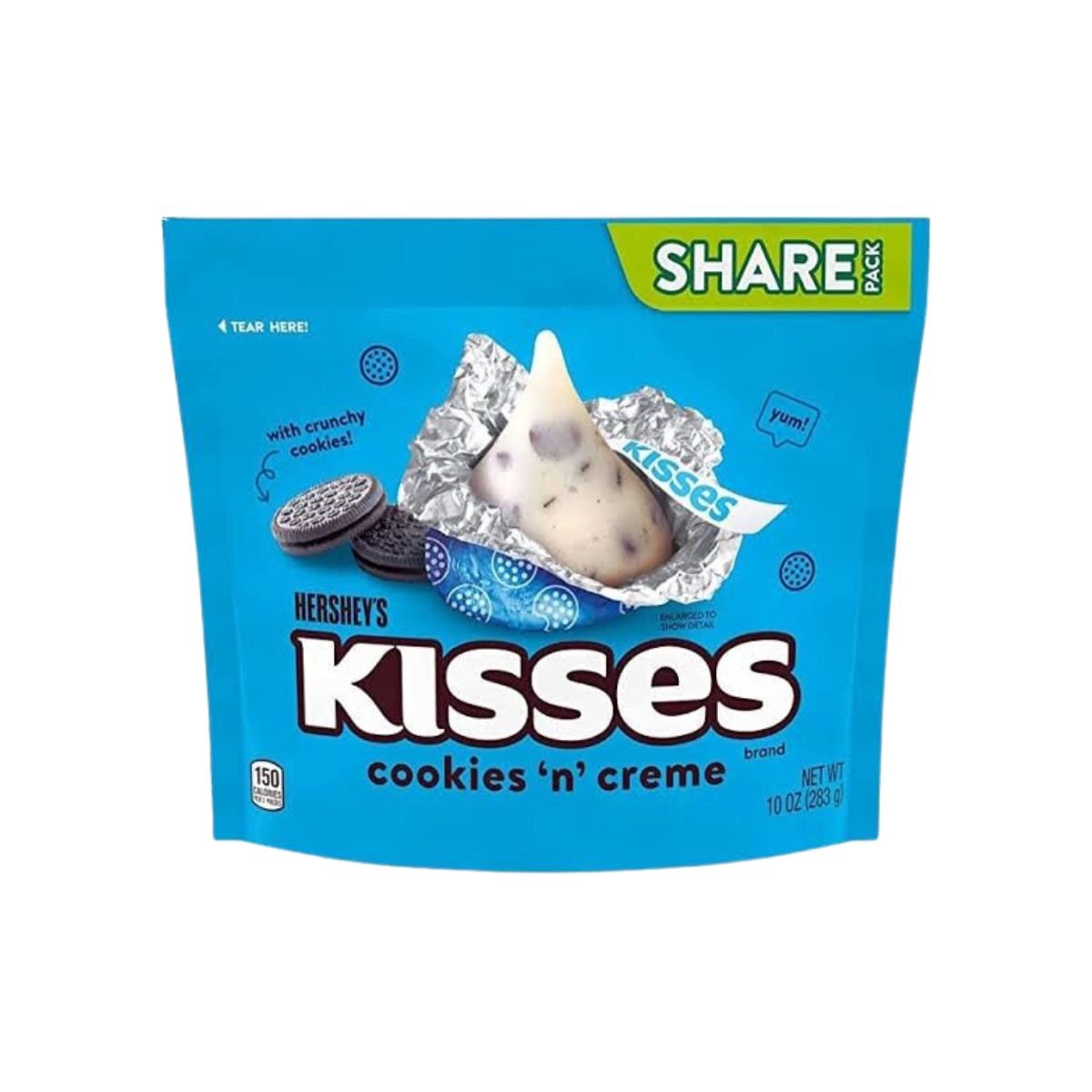 Kisses Cookies 'n' Crème 283g - Happy Hour