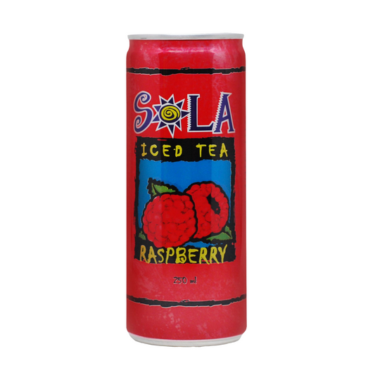 Sola Raspberry Ice Tea in-can 250ml