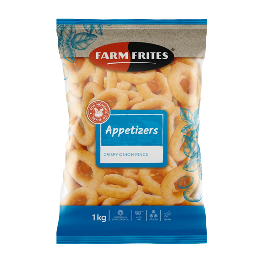 Farm Frites Breaded Onion Rings 1kg