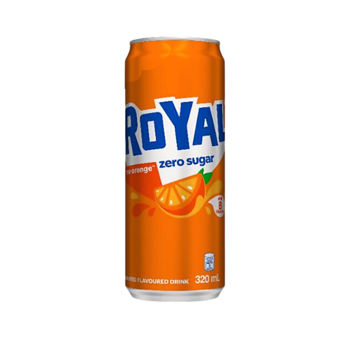 Royal Tru Orange Zero Sugar in-can 320ml| Happyhour.ph| Refreshing Zero ...