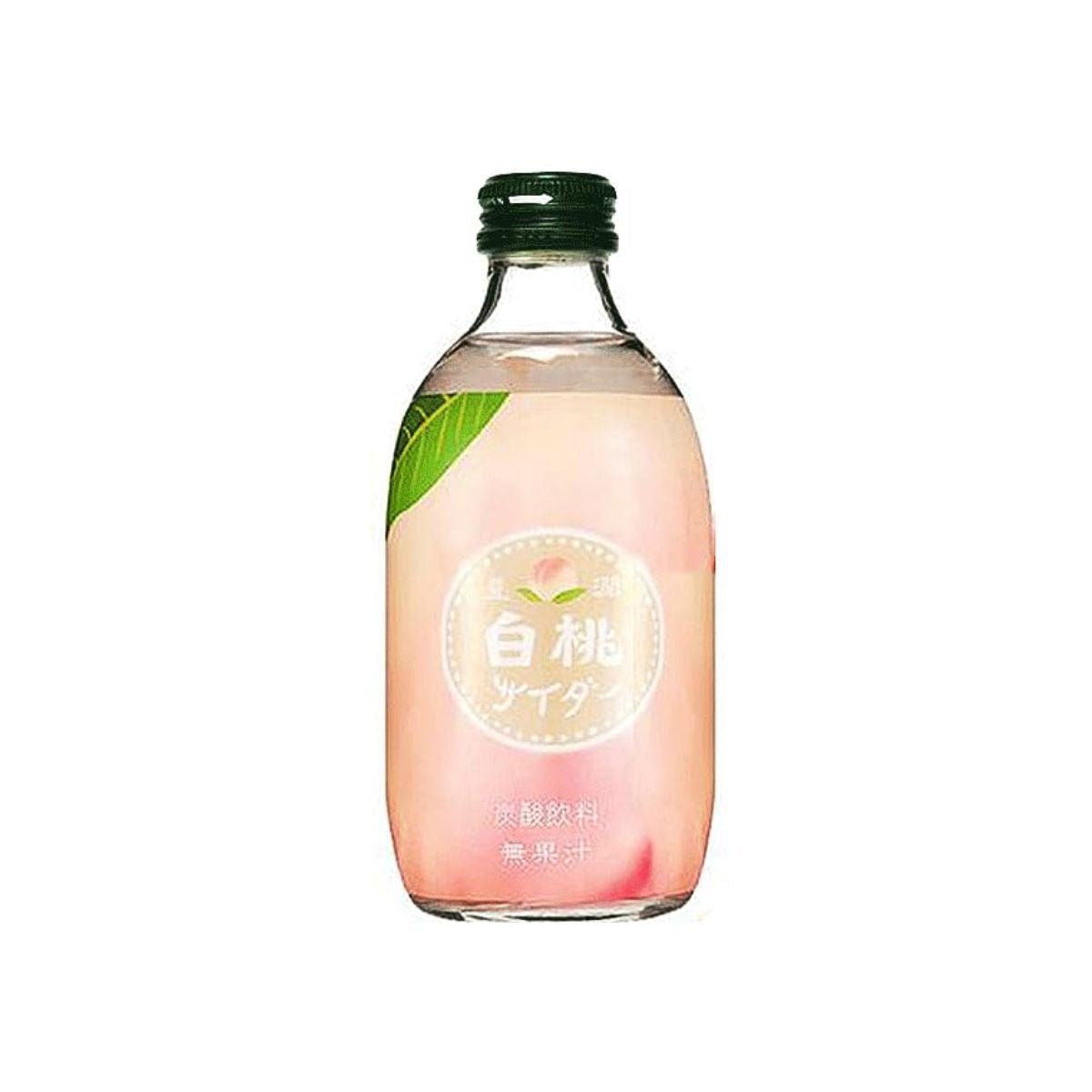 Tomamosu Soda Peach Cider - Happy Hour