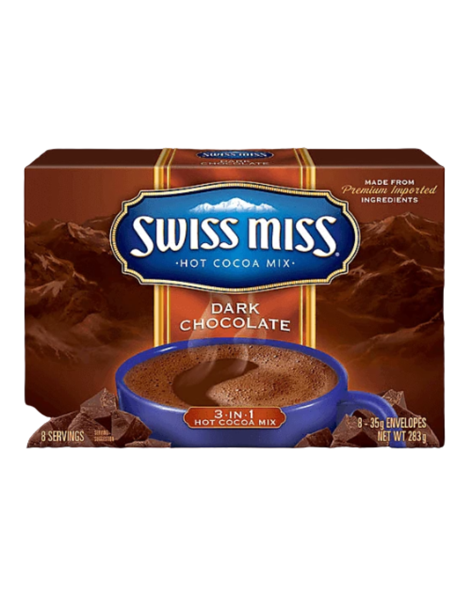 Swiss Miss Dark Chocolate 8 Serving 238g Happy Hour