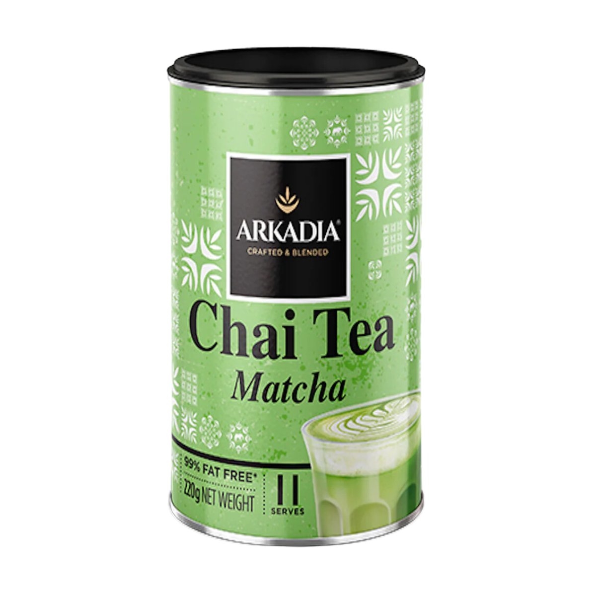 Arkadia Chai Tea Matcha Green 220g Happy Hour