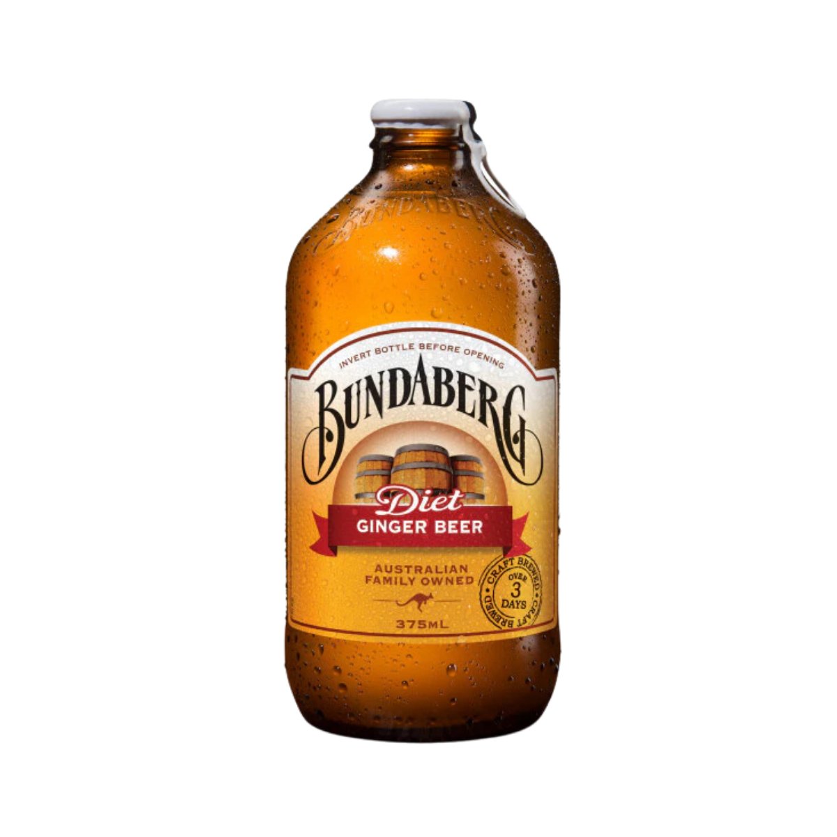 Bundaberg Diet Ginger Beer 375ml - Happy Hour